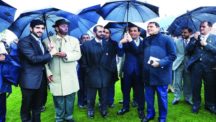محمد بن راشد يشهد تألق خيول الإمارات