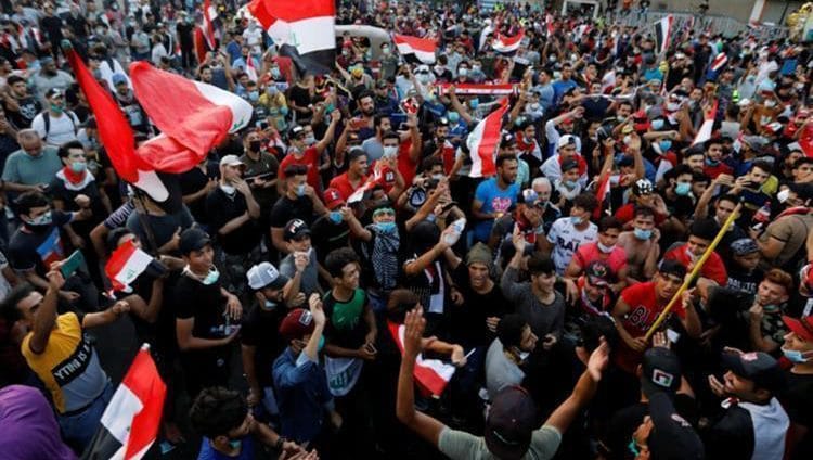 تواصل احتجاجات العراق لليوم الرابع على التوالي