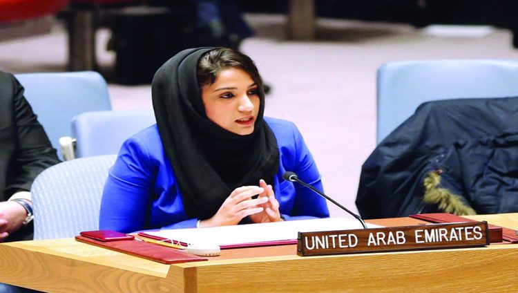 الإمارات تدعو لخلق بيئة ملائمة لجهود السلام
