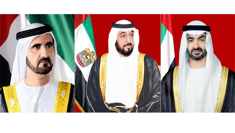 رئيس الدولة ونائبه ومحمد بن زايد يهنئون الرئيس التونسي بذكرى استقلال بلاده