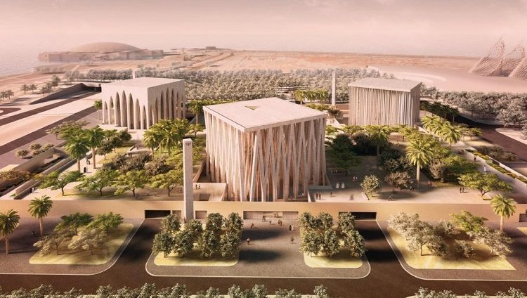 %20 نسبة الأعمال الإنشائية في بيت العائلة الإبراهيمية ويفتتح في أبوظبي عام 2022