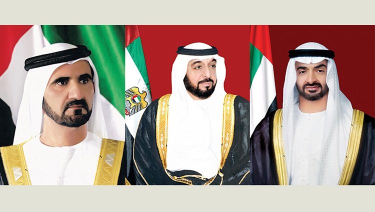 رئيس الدولة ومحمد بن راشد ومحمد بن زايد يتلقون التهنئة بعيد الأضحى
