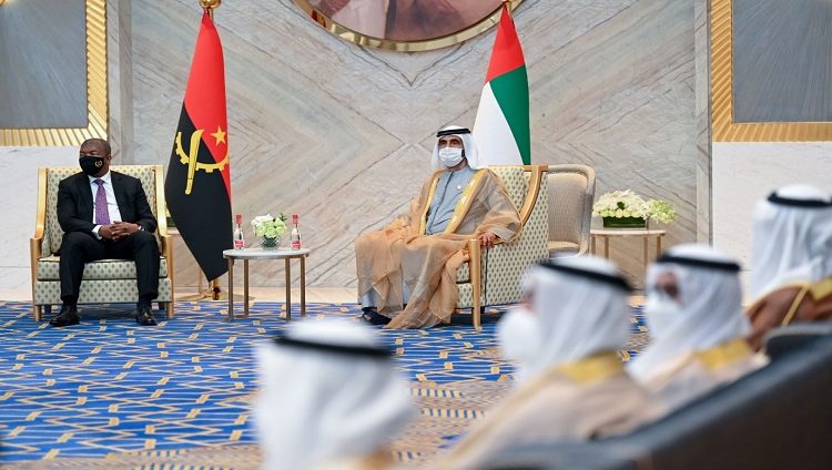 محمد بن راشد يبحث مع رئيس أنغولا العلاقات الثنائية ومستقبل التعاون الاقتصادي والاستثماري بين البلدين