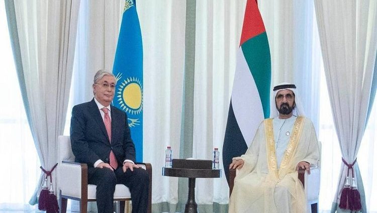 محمد بن راشد: الإمارات حريصة على الارتقاء بالشراكة مع كازاخستان