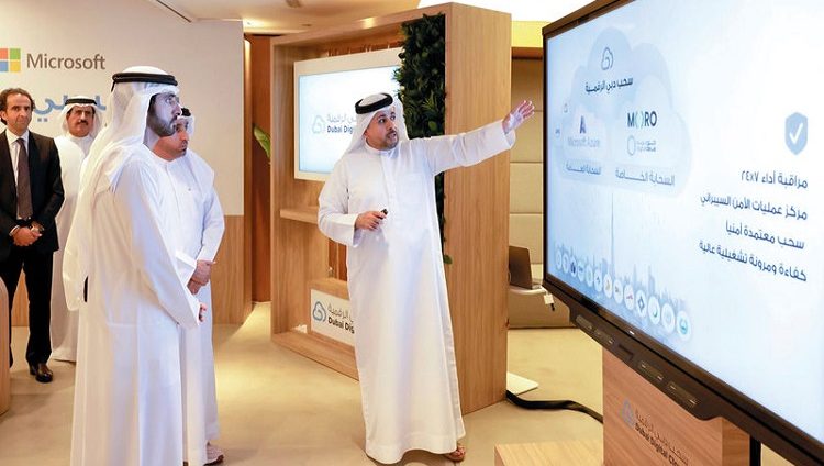 حمدان بن محمد يطلق مشروع «سُحُب دبي الرقمية»