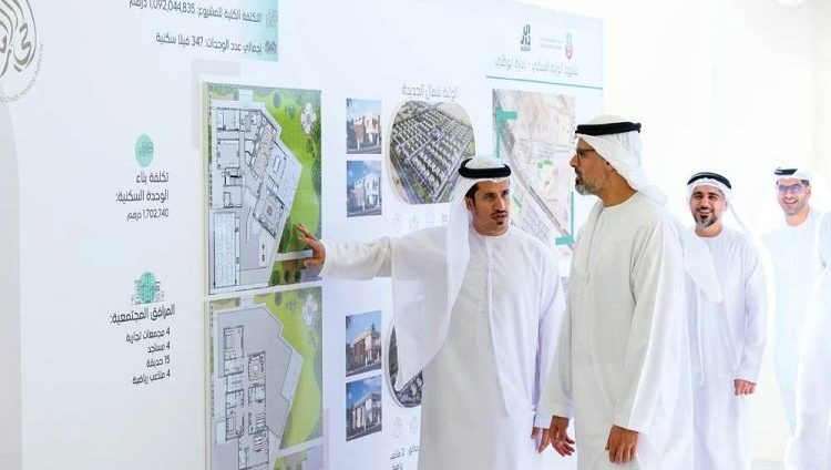 خالد بن محمد بن زايد يُدشن مشروع الوثبة السكني بكلفة 1.1 مليار درهم