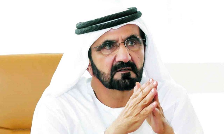 محمد بن راشد معزياً سلطان عمان: قلوبنا معكم ومصابكم مصابنا