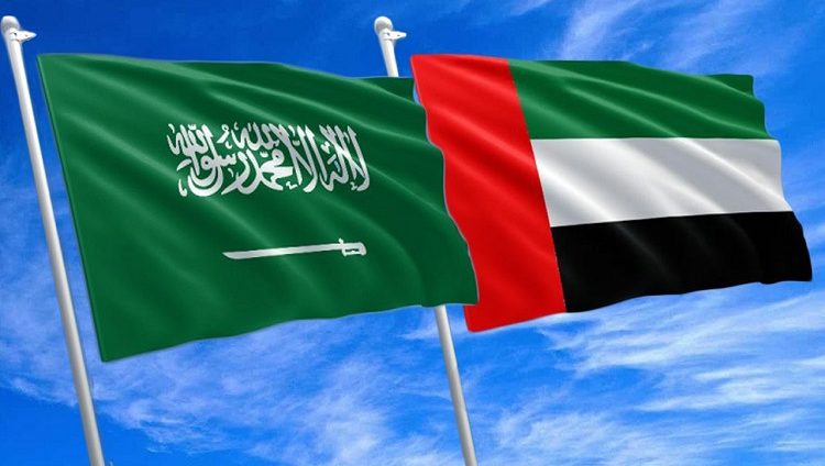 الإمارات تشارك السعودية احتفالاتها باليوم الوطني الـ 94