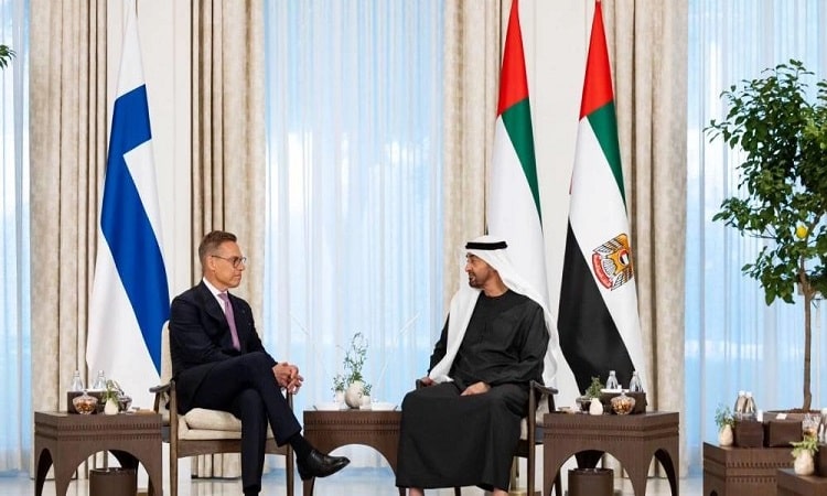 محمد بن زايد: الإمارات حريصة على مواصلة البناء في العلاقات مع فنلندا