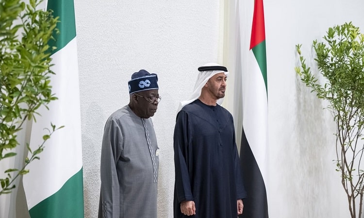 رئيس الدولة والرئيس النيجيري يشهدان توقيع اتفاقية الشراكة الاقتصادية الشاملة بين البلدين