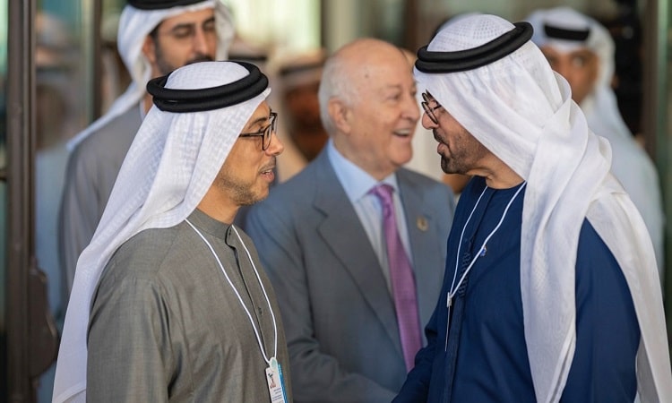 منصور بن زايد: تكريم رئيس الدولة لمحمد القرقاوي بوسام الاتحاد يعكس نهج دولة الإمارات في الاحتفاء برجالها المخلصين