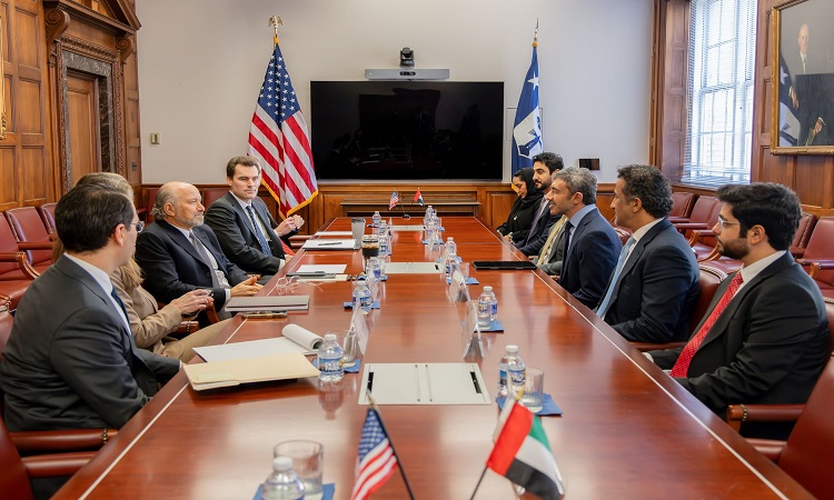 عبدالله بن زايد: تطور التعاون الاقتصادي بين الإمارات وأميركا يعكس متانة العلاقات التاريخية