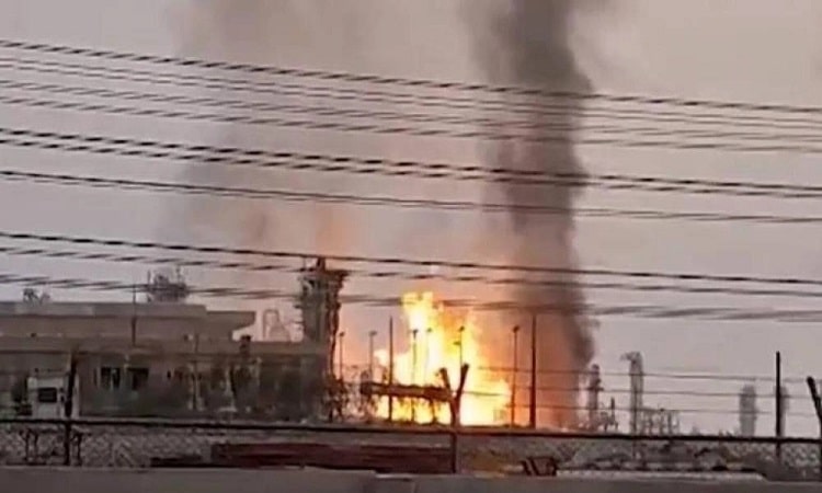 قصف أمريكي إسرائيلي على منشأة غاز إيرانية رئيسية