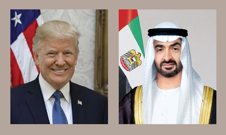 رئيس الدولة يتلقى اتصالاً هاتفياً من الرئيس الأميركي