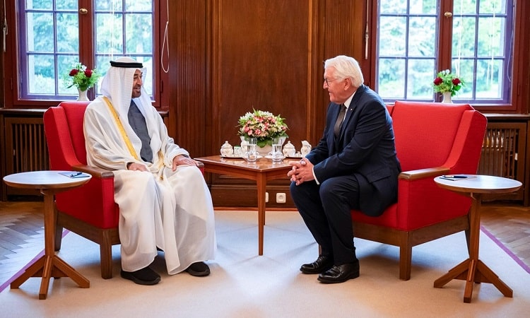 رئيس الدولة والرئيس الألماني يبحثان تعزيز علاقات التعاون في إطار «زيارة دولة» إلى ألمانيا